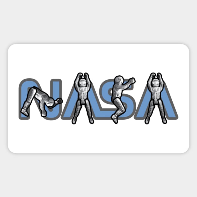 N-A-S-A Sticker by photon_illustration